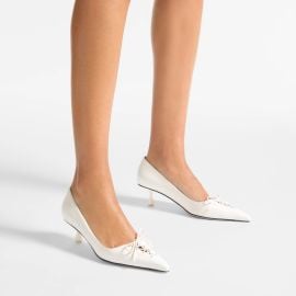 Scarlett 50 Latte Nappa Leather Pumps JIMMY CHOO at Jimmy Choo